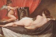 Venus at her Mirror (mk08) Diego Velazquez